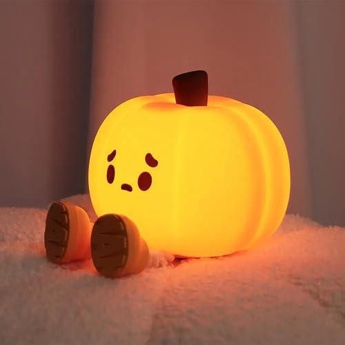 Arseeaura's Silicone Pumpkin Night Light – Warm, Cozy & Portable